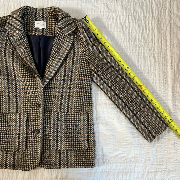 Sezane Jack Jacket in Portsmouth Check - Picture 10 of 16
